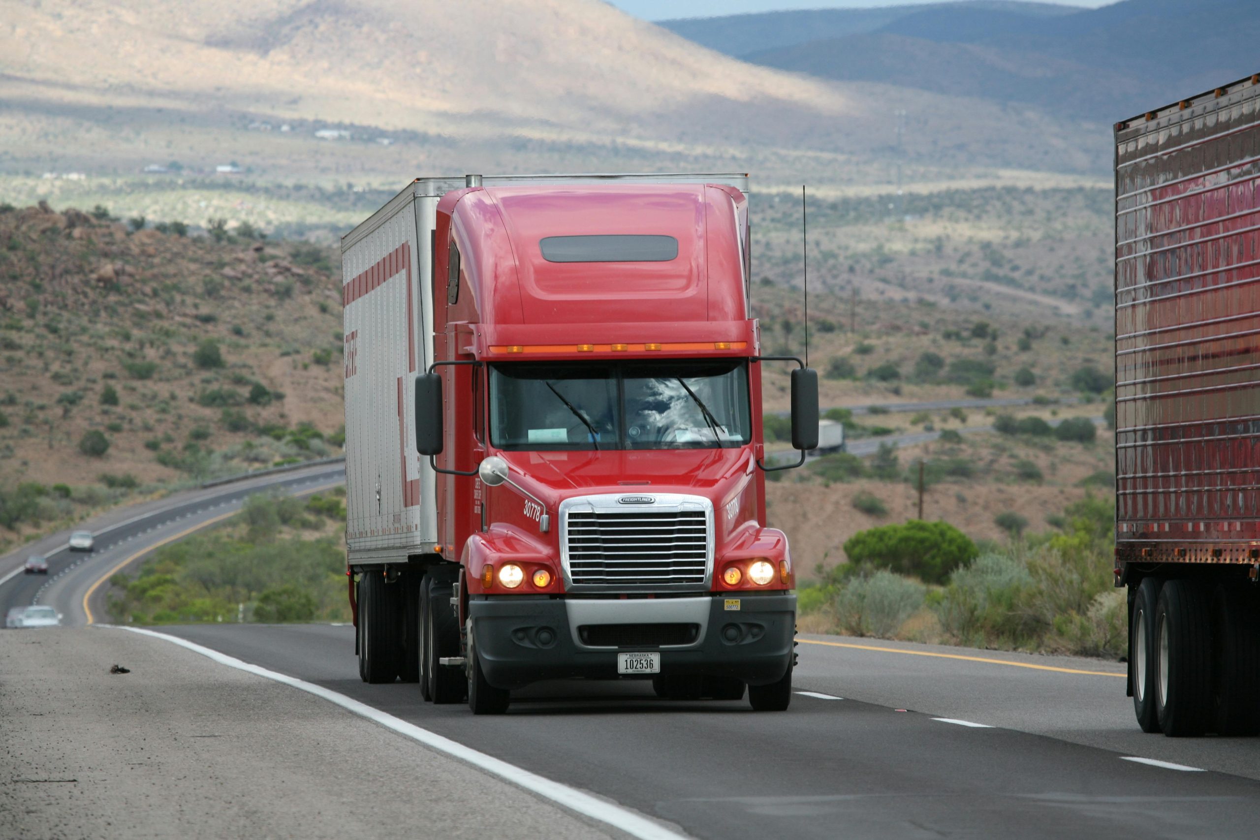 red truck